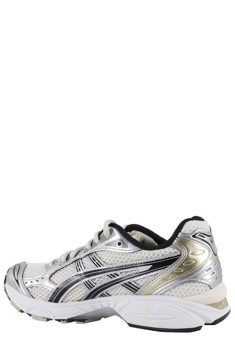 Asics Gel Kayano 14 Sneakers With Shiny Silver Accents