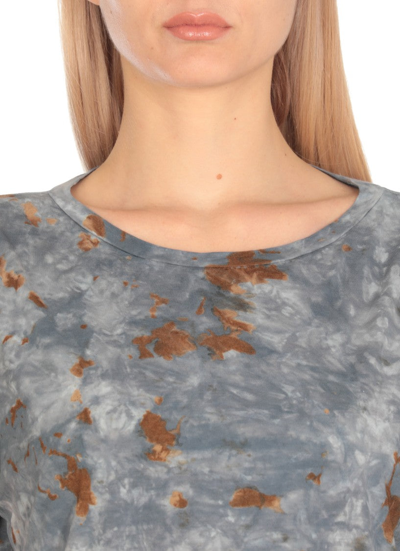 Avant Toi Cotton Sweater With Contrasting Pattern