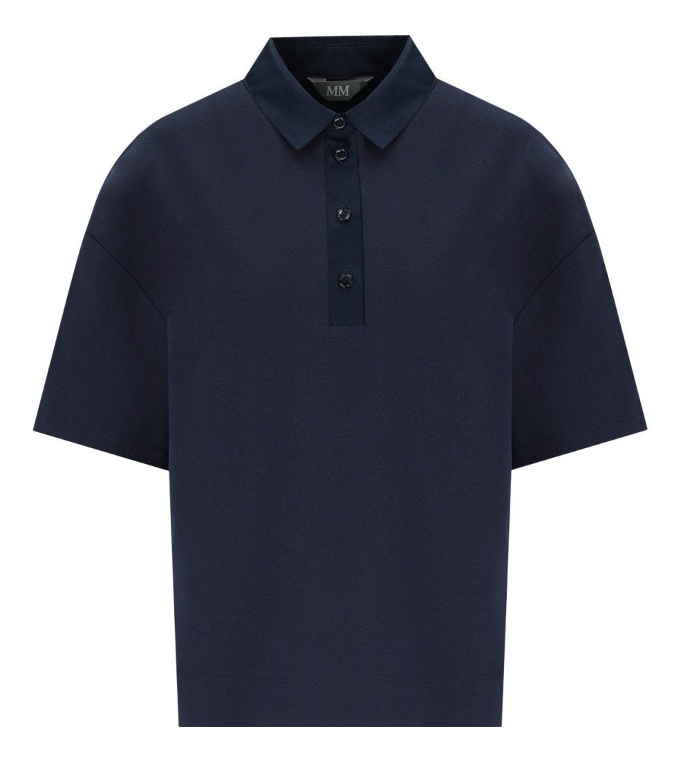Max Mara Nave Navy Blue Poloshirt
