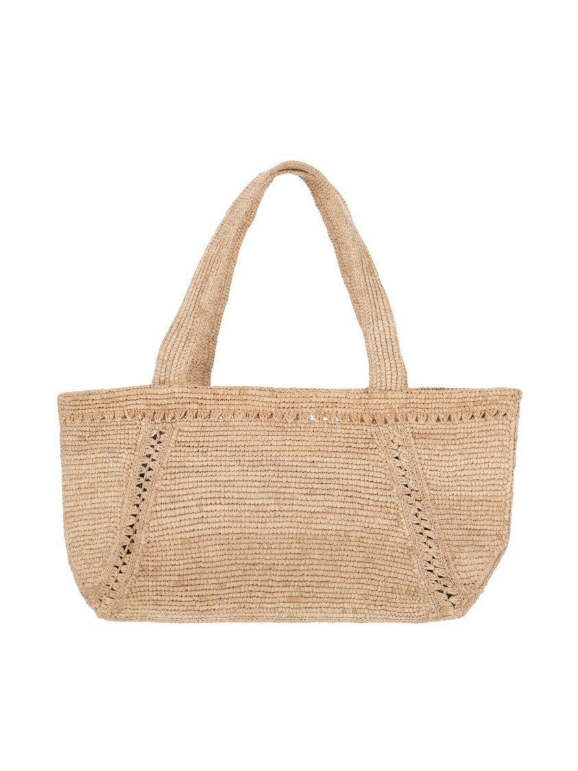 Patou "Trapezio" Large Tote – Beige