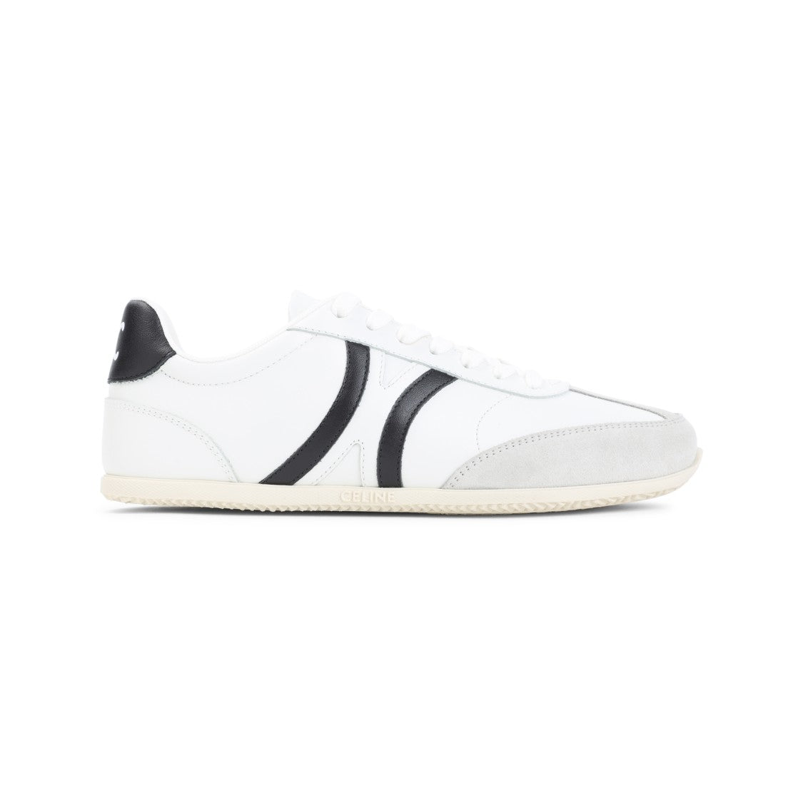 Celine Optic White Calf Leather Triomphe Sneakers