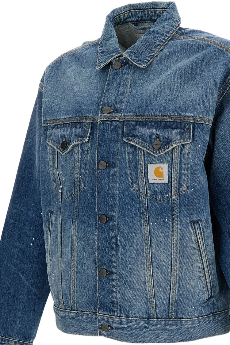 Carhartt Wip Light Blue Smith Denim Jacket