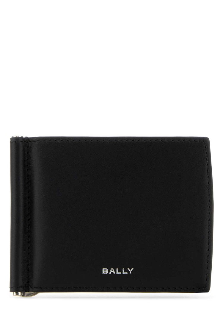 Bally Black Leather Card Holder
