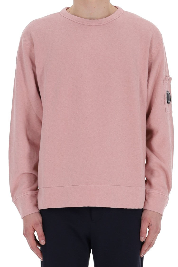 C.P. Company Malfilè Cotton Crewneck Sweatshirt