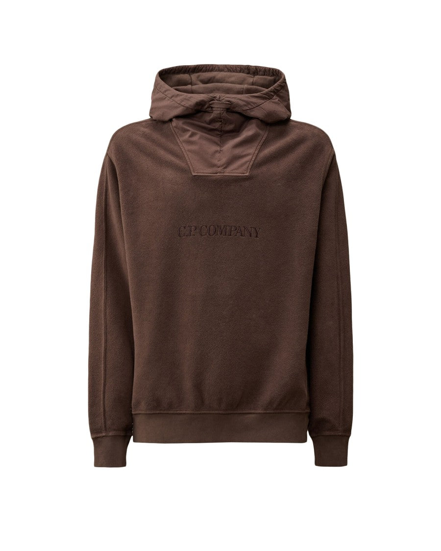 C.P. Company Relaxed-Fit Pullover Hoodie With Embroidered Detail