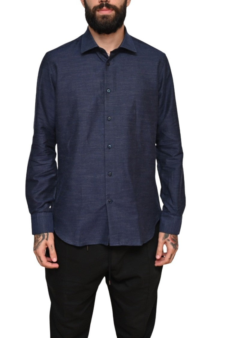 Mircam Classic Shirt In Dark Blue