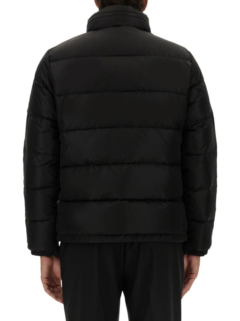 Aspesi Classic Black Nylon Down Jacket