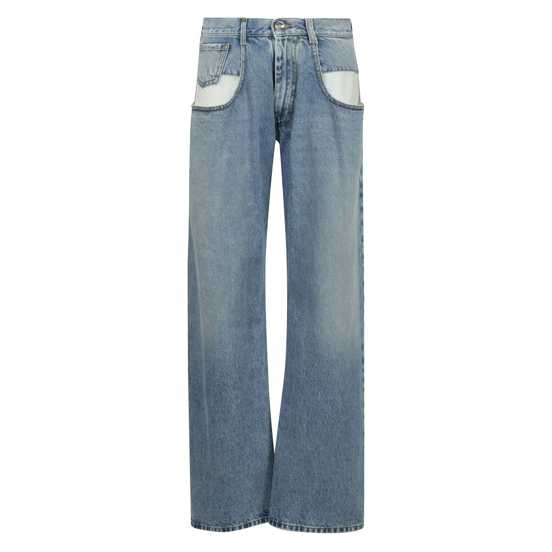 Maison Margiela Straight-Leg Jeans With Front Pockets