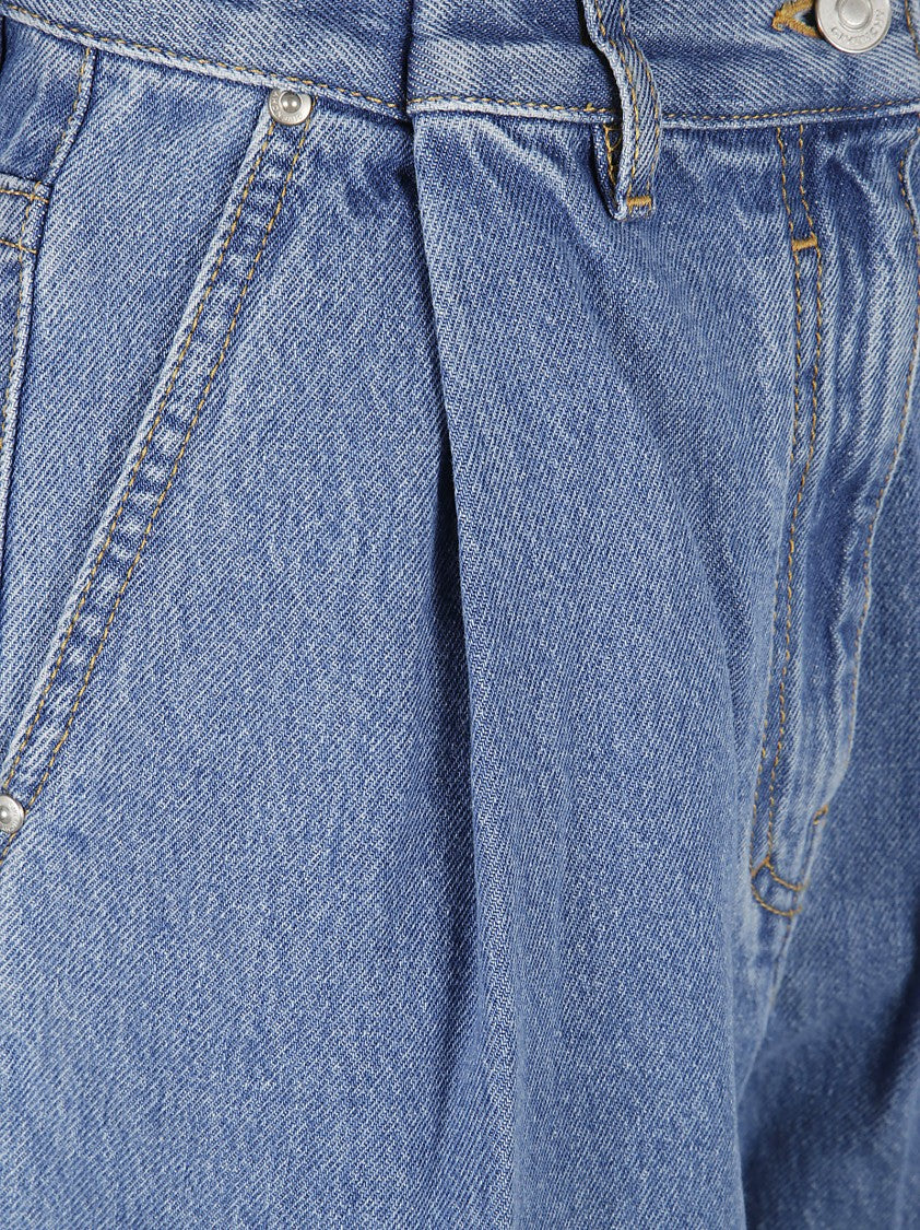 Givenchy Wide-Leg High-Waist Denim Jeans