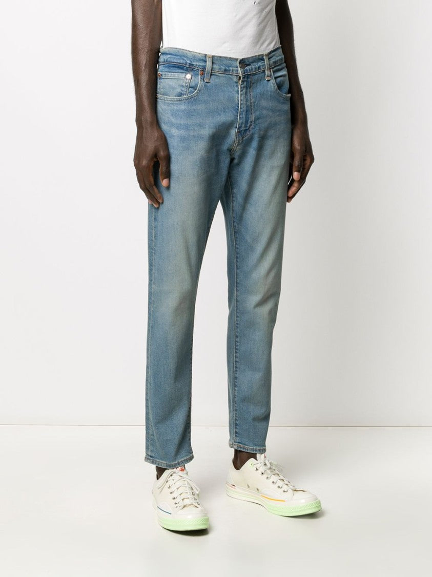 Levi's Light Blue Stretch Cotton Slim-Fit Jeans