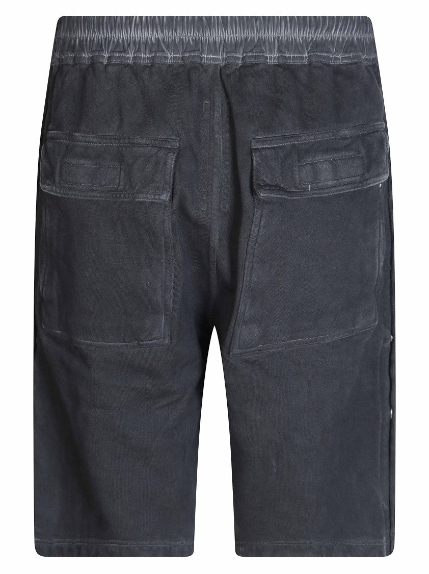 Drkshdw Black Utility Shorts