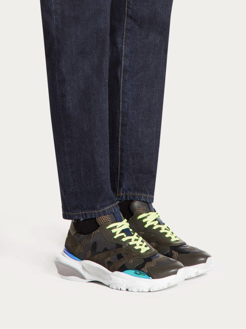 Valentino Garavani Bounce Camouflage Sneakers