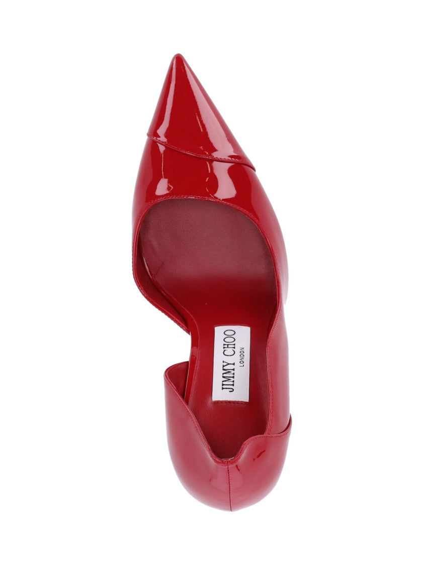 Jimmy Choo "Brigitte 100" Pumps Red