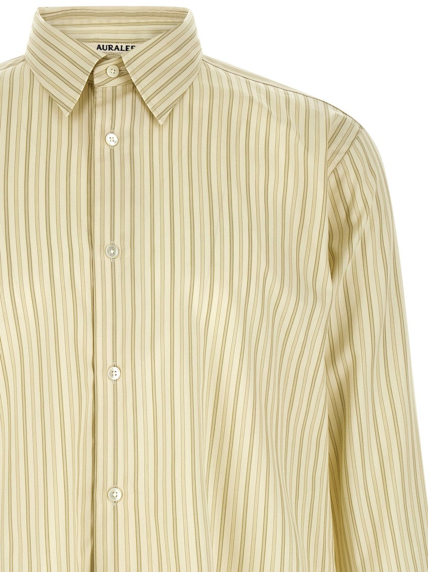 Auralee Cotton And Silk Shirt
