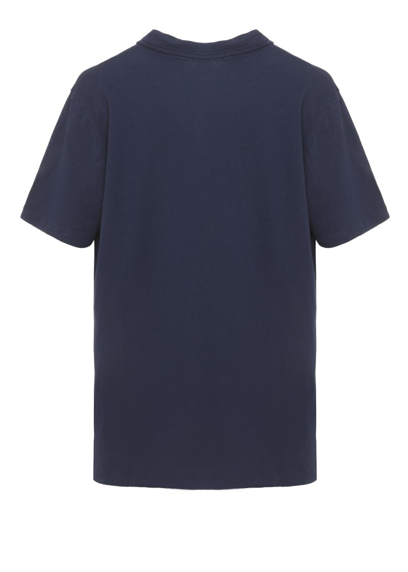 Polo Ralph Lauren Blue Pony Cotton-Blend Polo Shirt