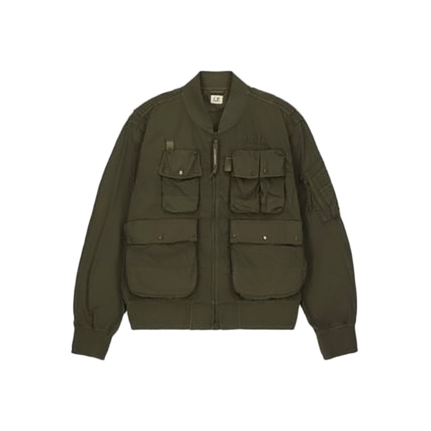 Engineered Garments Utility-Style Green Cotton Jacket