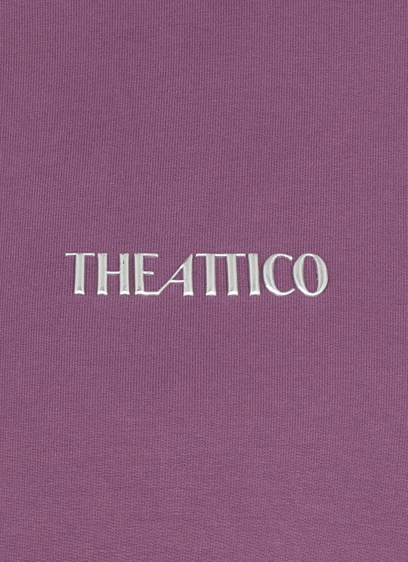 The Attico Purple Cotton Dress