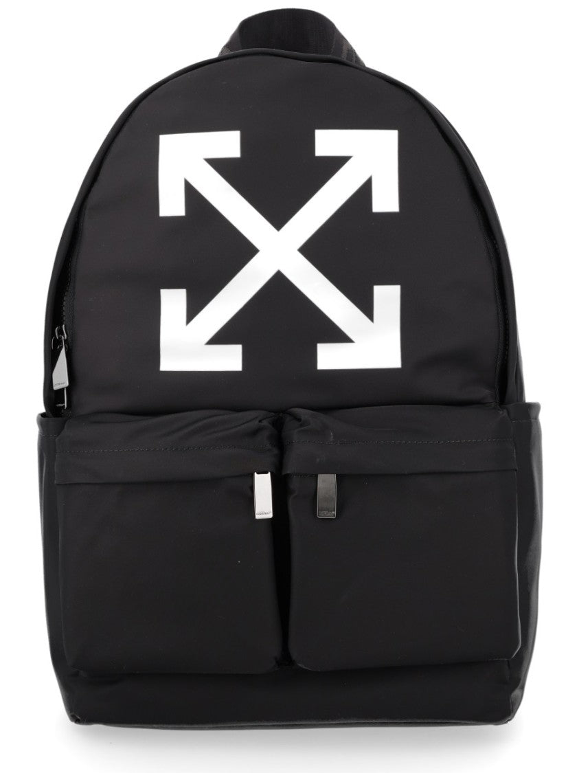 Off-White Full Arrow Polyamide Graphic Backpack