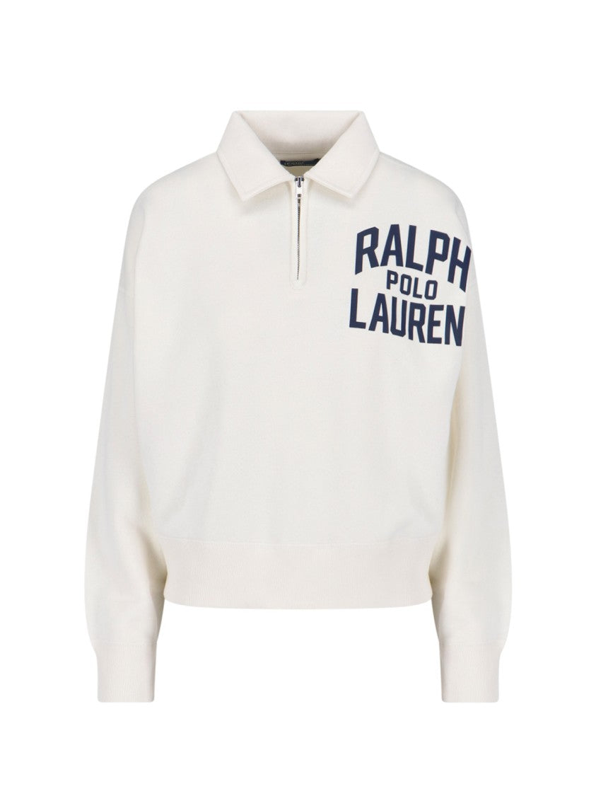 Polo Ralph Lauren Logo Sweatshirt – White