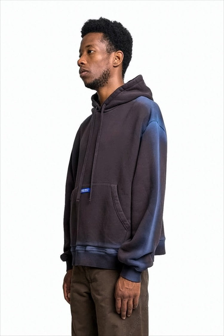 A-Cold-Wall* Gradient-Effect Cotton Hoodie With Drawstring