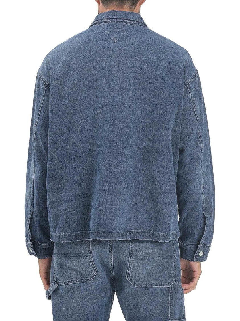 Tommy Jeans Button-Fastened Denim Jacket With Classic Vibes