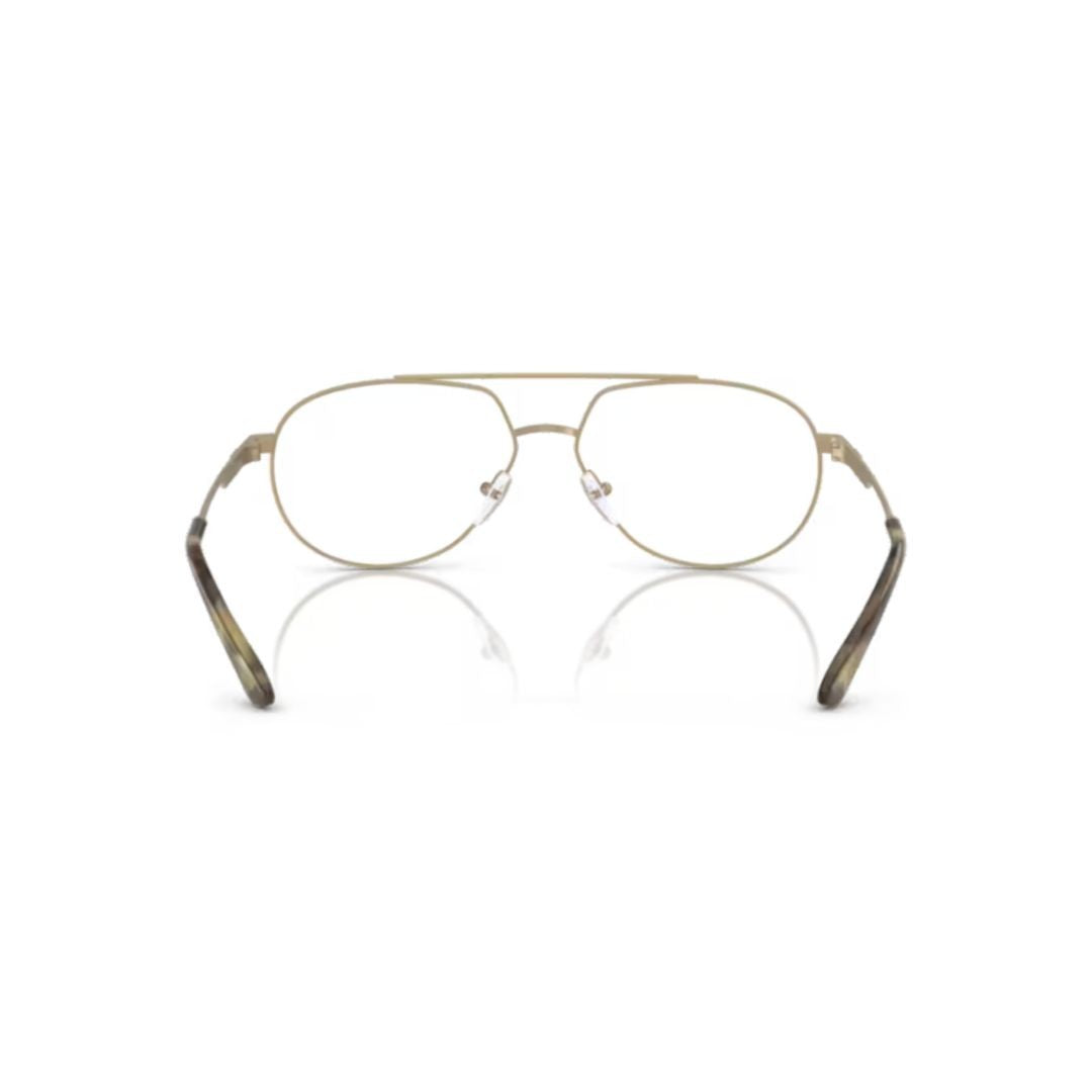 Emporio Armani 0Ea1165 Classic Aviator Sunglasses With Gold-Toned Metal Frame