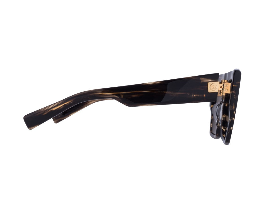 Balmain B - I Tortoiseshell Oversized Square Sunglasses