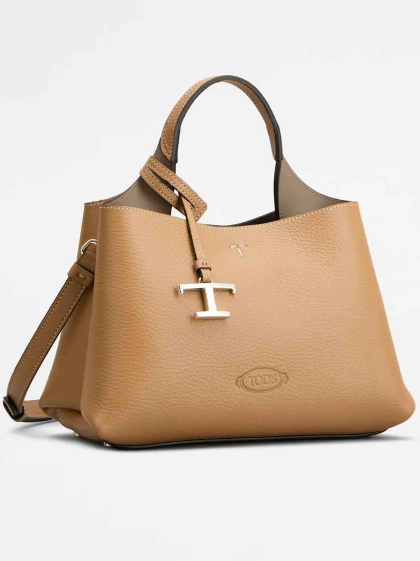 Tod's Textured Leather Apa Micro Mini Bag