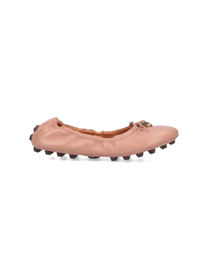 Tod's "Bubble" Ballerinas – Pink