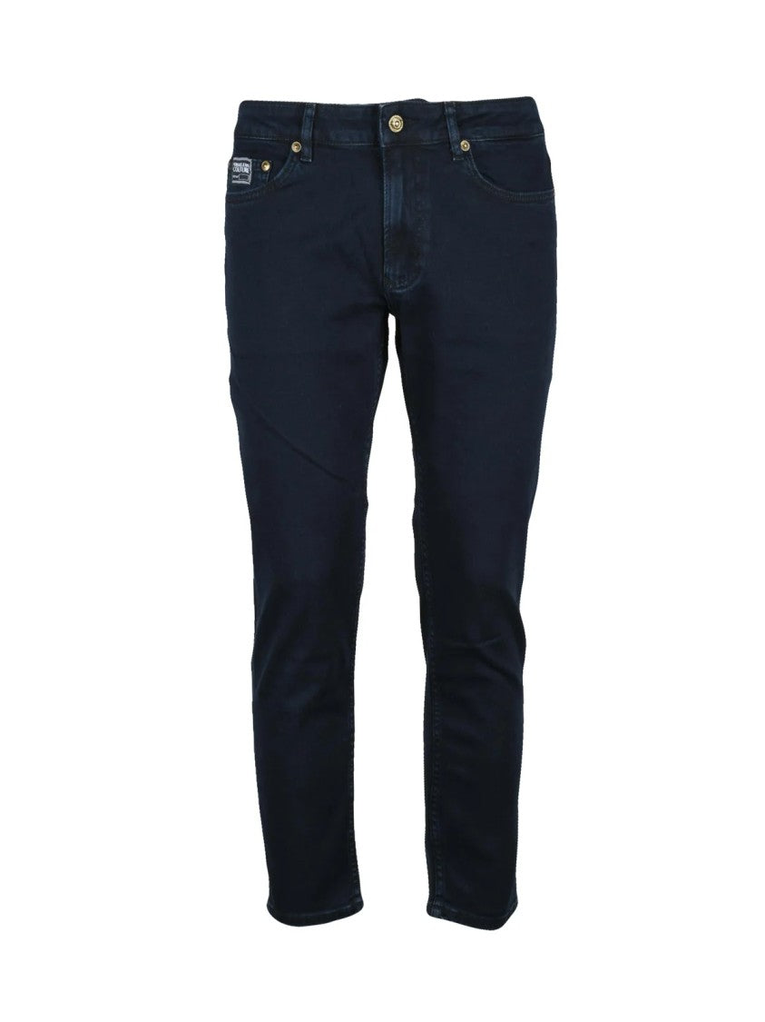 Versace Jeans Couture Blue Cotton Elastane Men Stretch Jeans