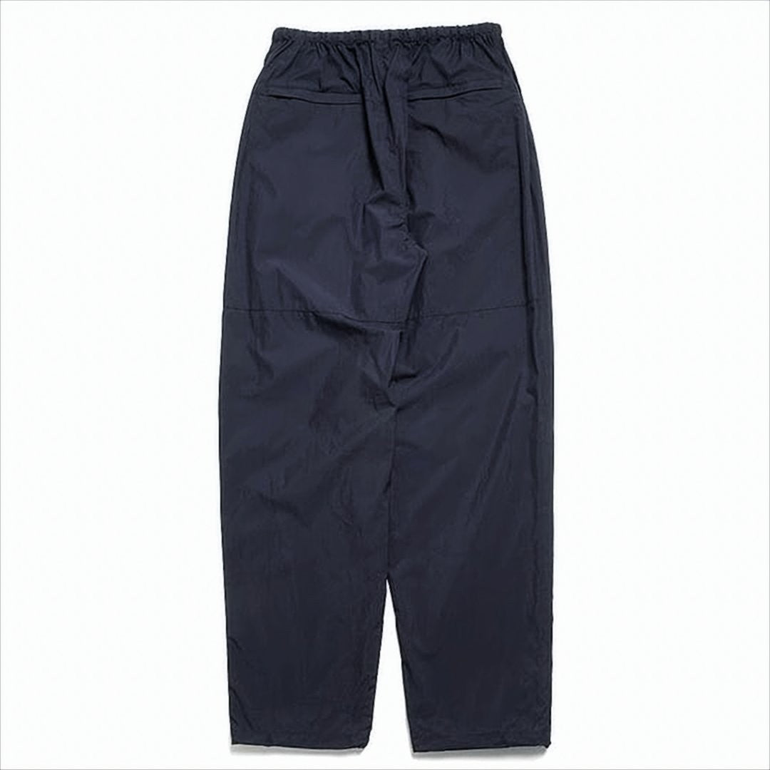 Kaptain Sunshine Relaxed Fit Black Silk Straight Pants