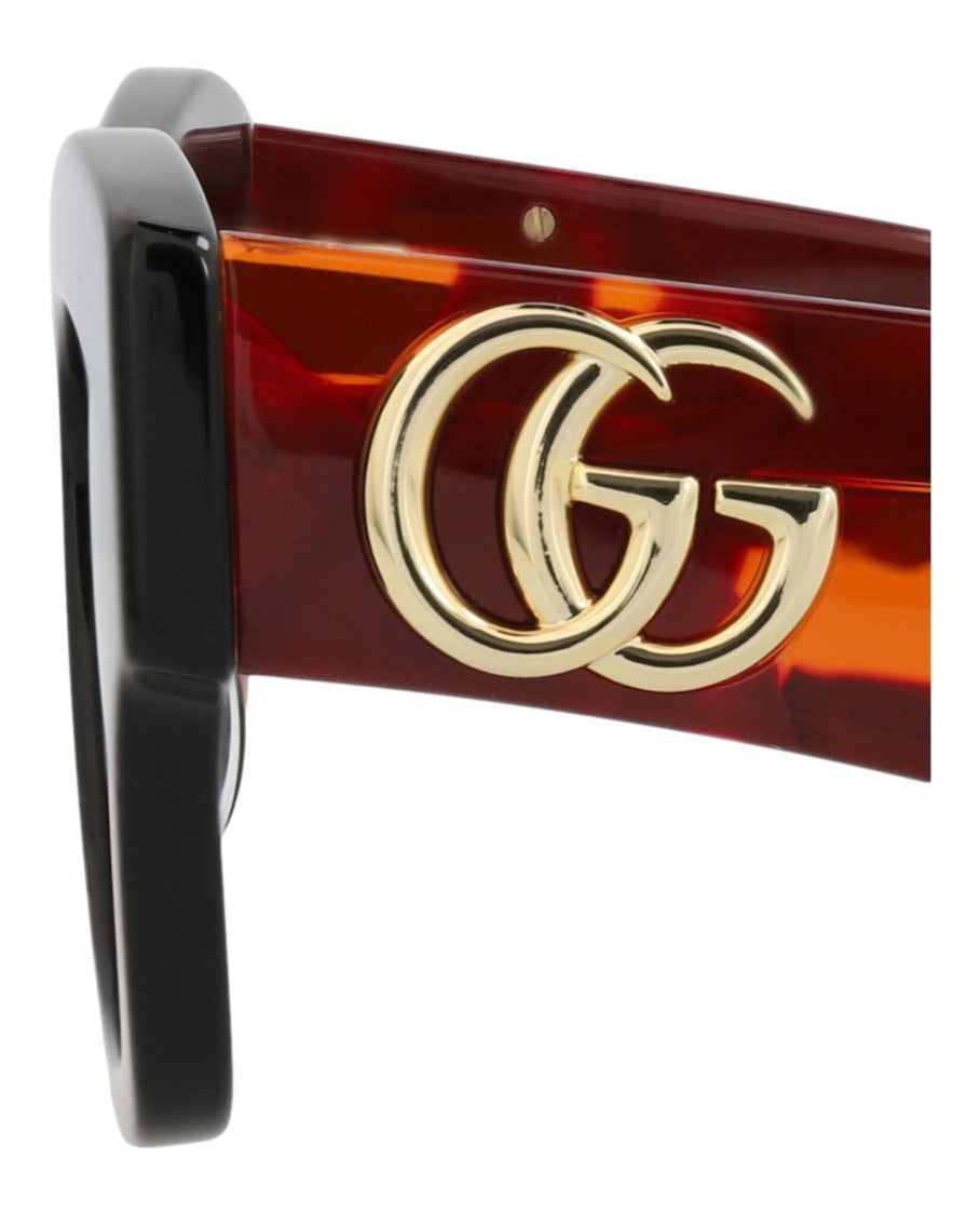 Gucci Cat Eye-Frame Recycled Acetate Sunglasses