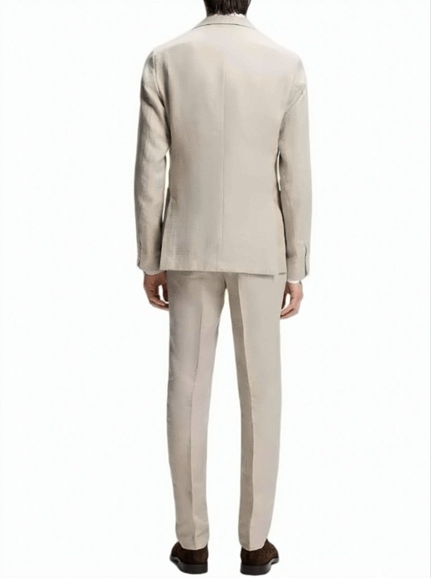 Boss Beige 2 Button Chest Pocket Jacket