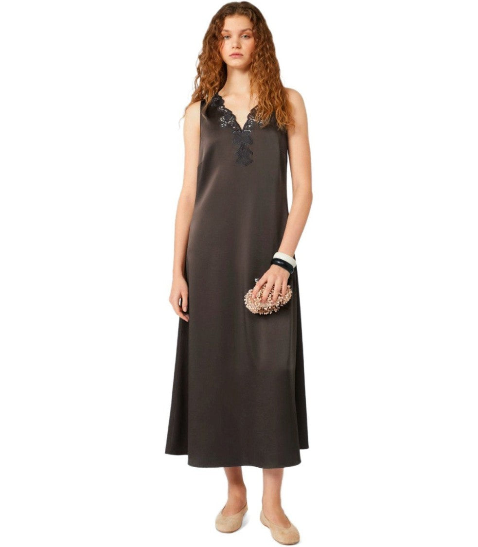 Max Mara Canossa Brown Dress