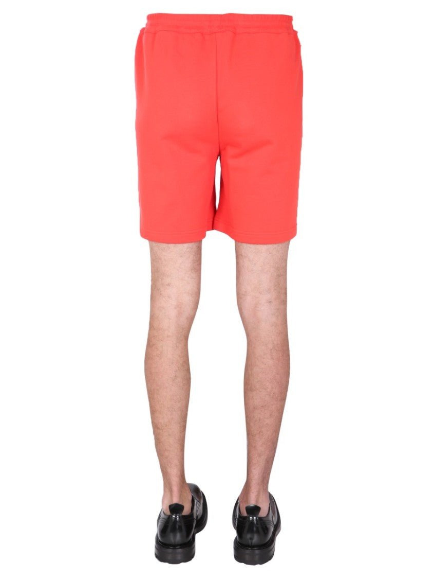 Helmut Lang Figure Cotton Bermuda Shorts