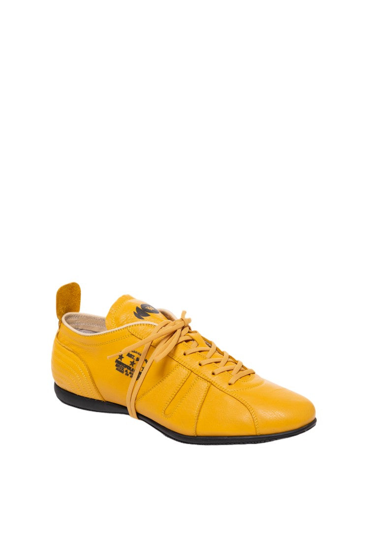 Pantofola D'oro Blue Soft Calfskin Padded Footbed Sneakers