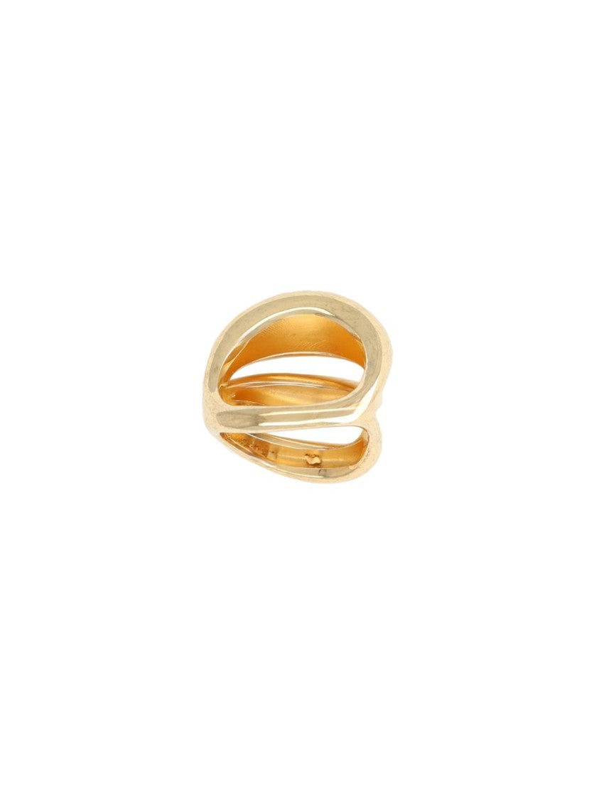 Panconesi Panconesi Openwork Triptych Brass Ring