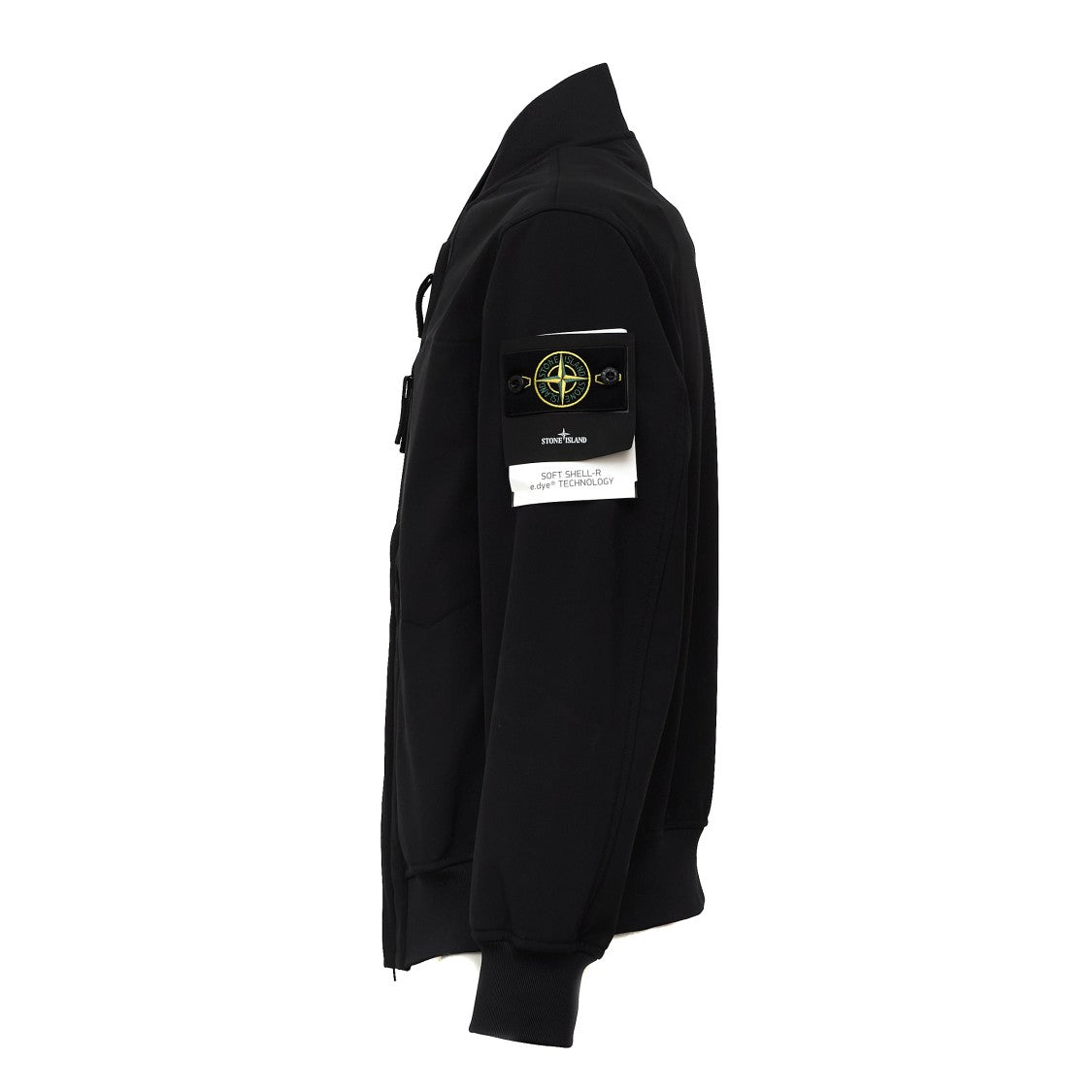 Stone Island Light Bomber Black Zip Lightweight Down Jacket