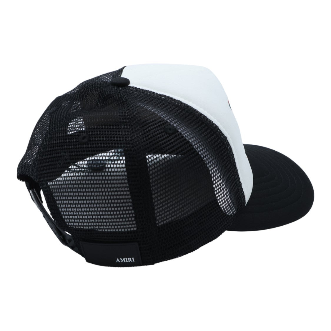 Amiri Structured Front Panel Trucker Cap With Colorful Embroidery