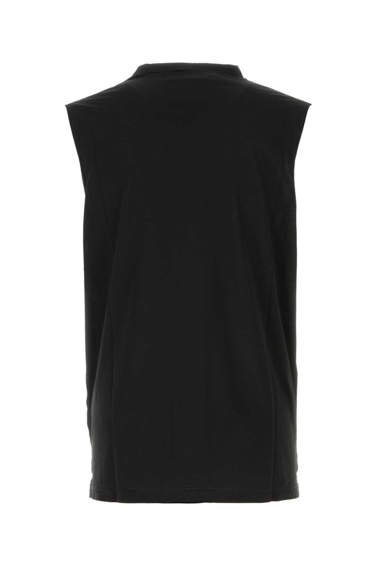 Dsquared2 Black Cotton Tank Top