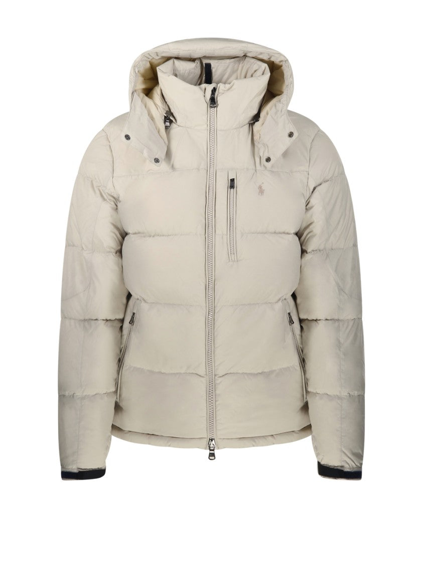 Polo Ralph Lauren Quilted Puffer Jacket With Detachable Hood