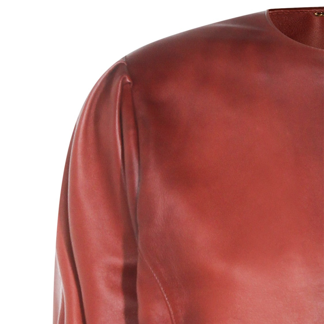 Chloé Brown Leather Jacket