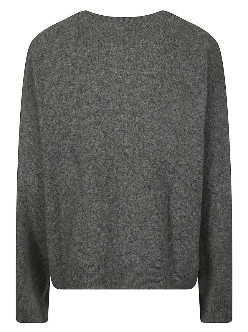 Loulou De Saison Tristan Lds Textured Wool Sweater