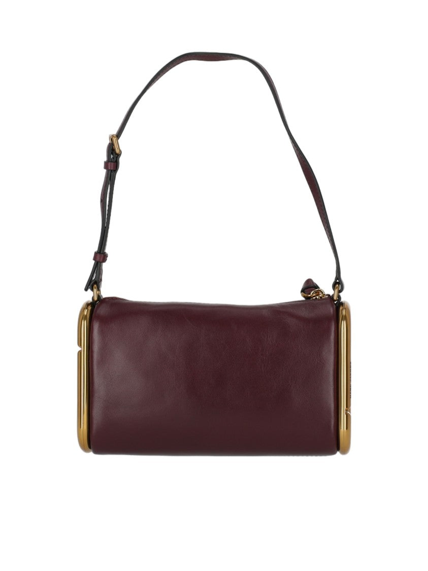 Marc Jacobs Burgundy The Juliette Leather Shoulder Bag