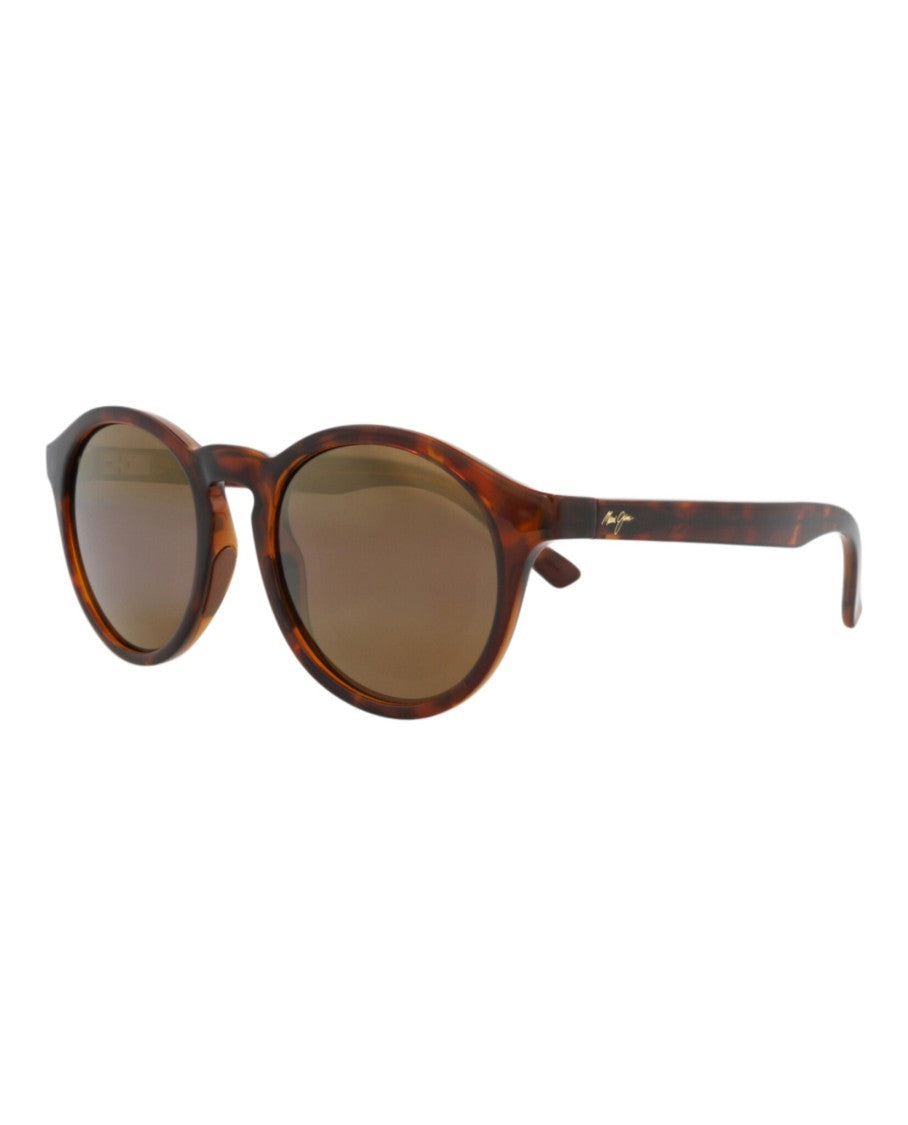 Maui Jim Round-Frame Injection Sunglasses
