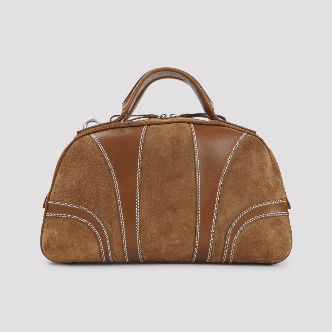 Dries Van Noten Structured Medium Shoulder Bag With Contrast Stitching