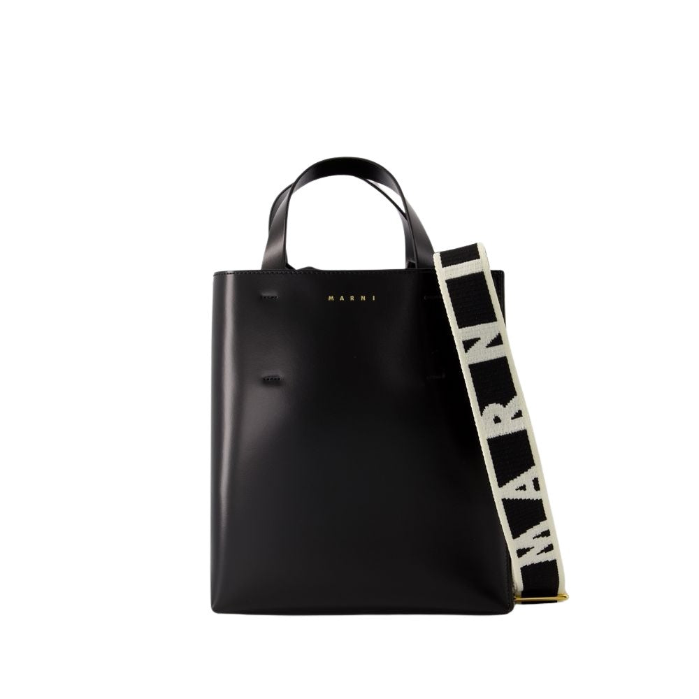 Marni Museo Small Crossbody - Leather - Black