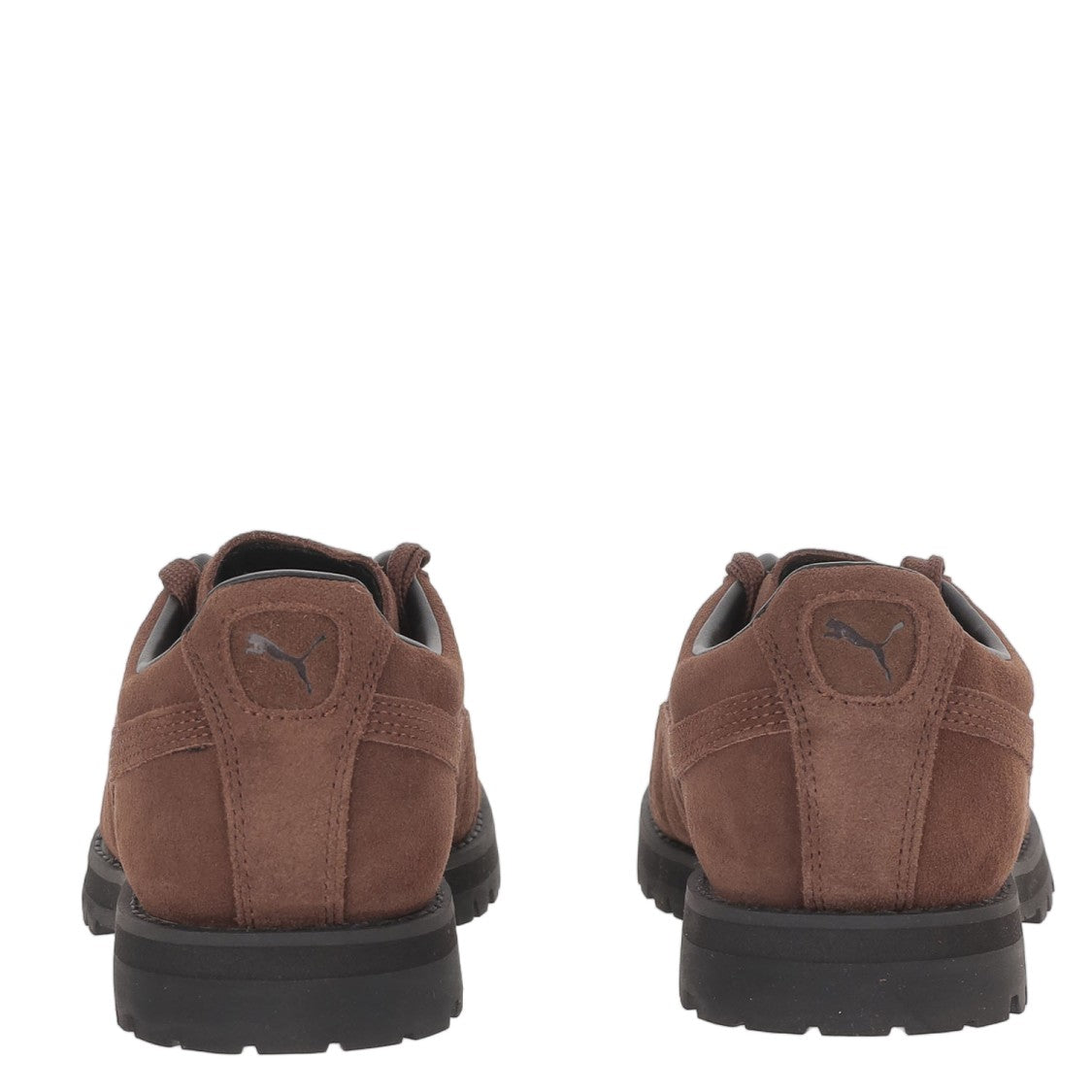 Puma Vibram Suede Sneakers With Round Toe And Front Lacing