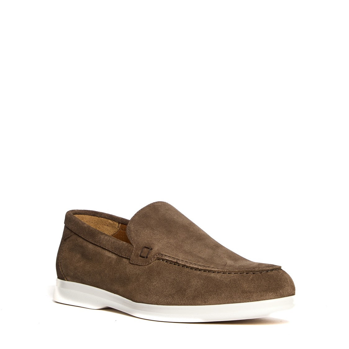 Doucal's Moccasin Adler In Soft Calf Suede