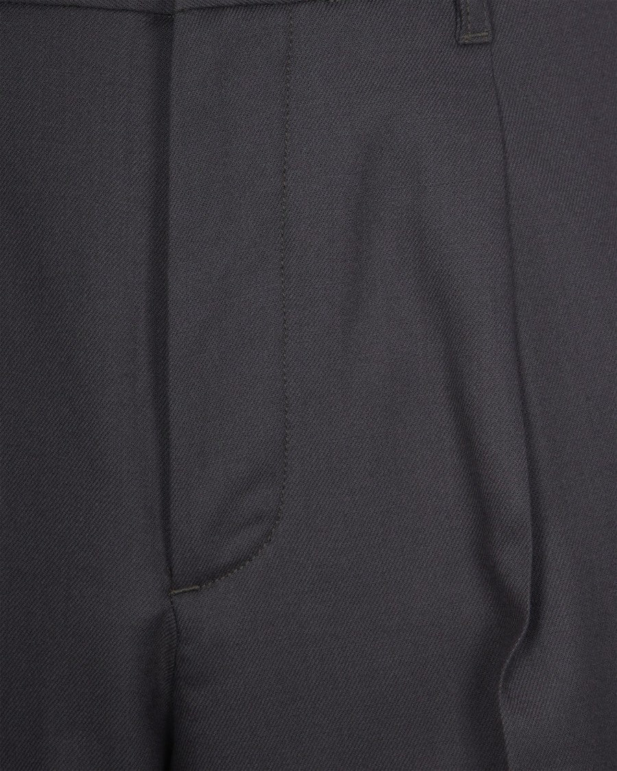 Emporio Armani Kambaba Virgin Wool Trousers